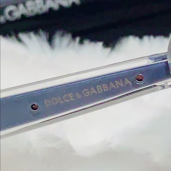 DOLCE & GABBANA Clear Cat Eye Sunglasses DG 6075 - Picture 5 of 7